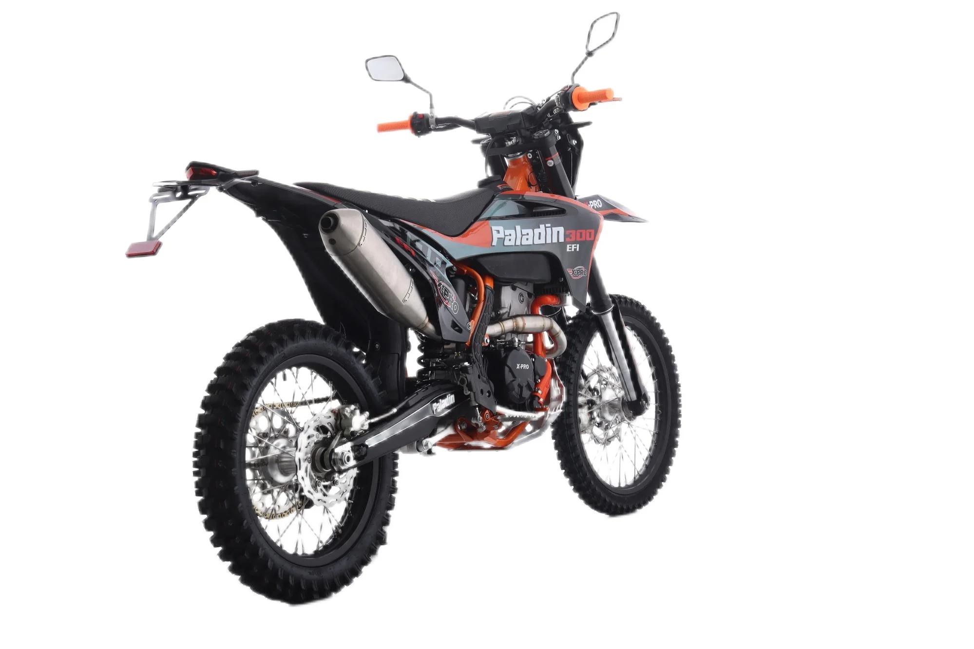 Free Shipping! X-PRO Paladin 300 EFI Dirt Bike with 6-Speed Manual Transmission and Balance Shaft and Dual Overhead Camshaft (DOHC) with Four Valves Engine, Electric Start! Big 21in/18in Wheels! - Image 5