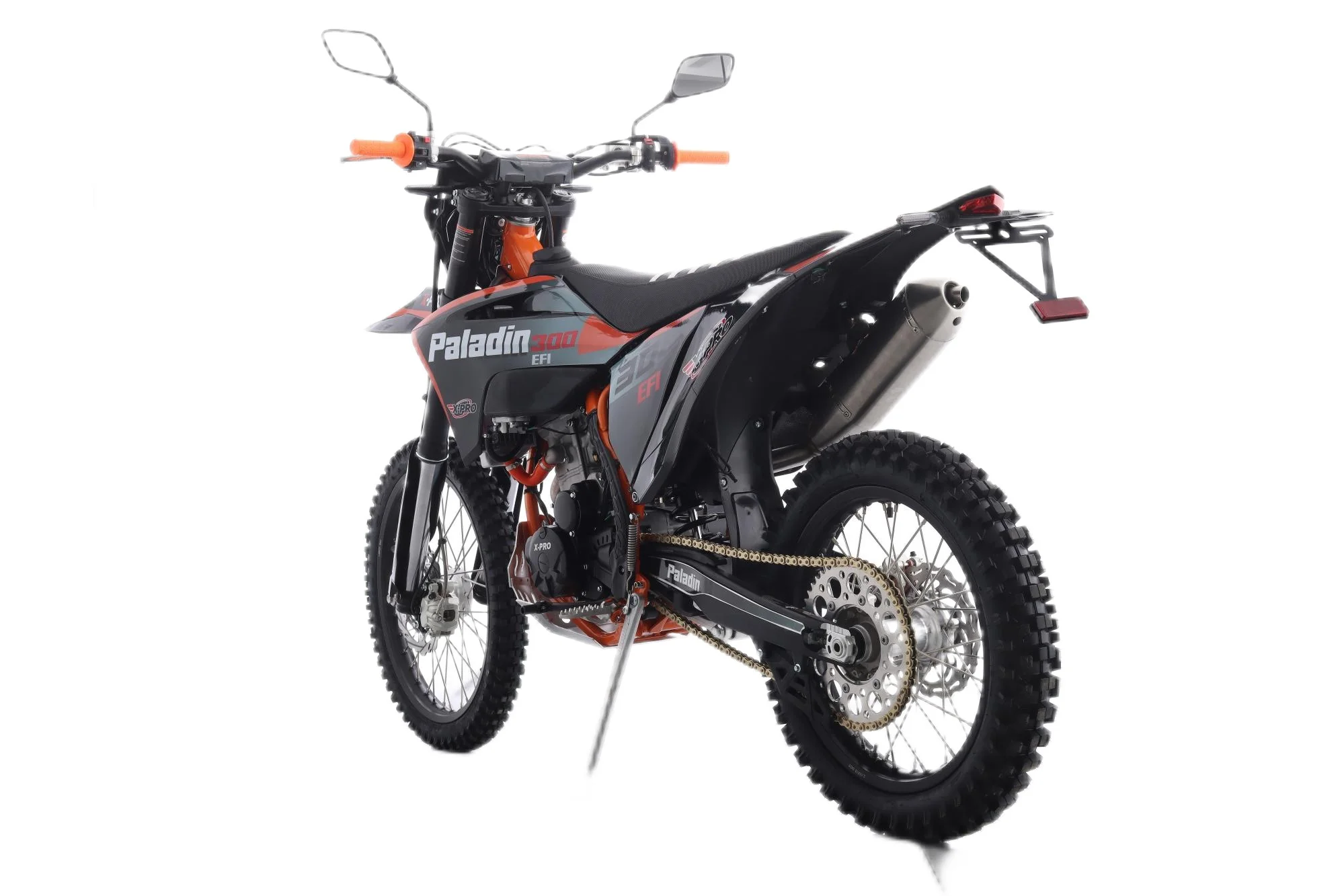 Free Shipping! X-PRO Paladin 300 EFI Dirt Bike with 6-Speed Manual Transmission and Balance Shaft and Dual Overhead Camshaft (DOHC) with Four Valves Engine, Electric Start! Big 21in/18in Wheels! - Image 7