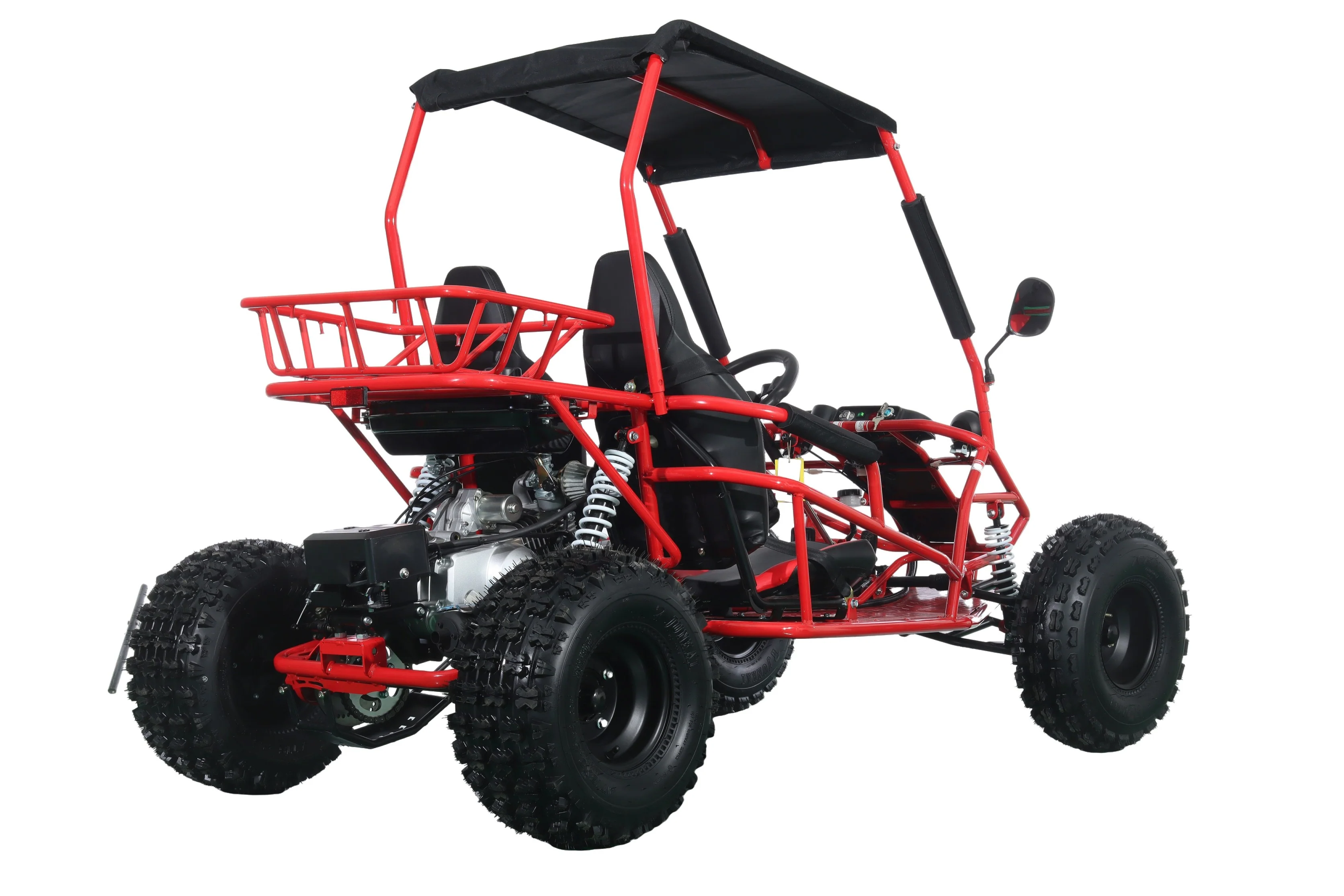 Free Shipping! X-PRO Rover 150 Go Kart with 3-Speed Semi-Automatic Transmission w/Reverse, LED Headlights, Big 19in/18in Wheels! - Image 11