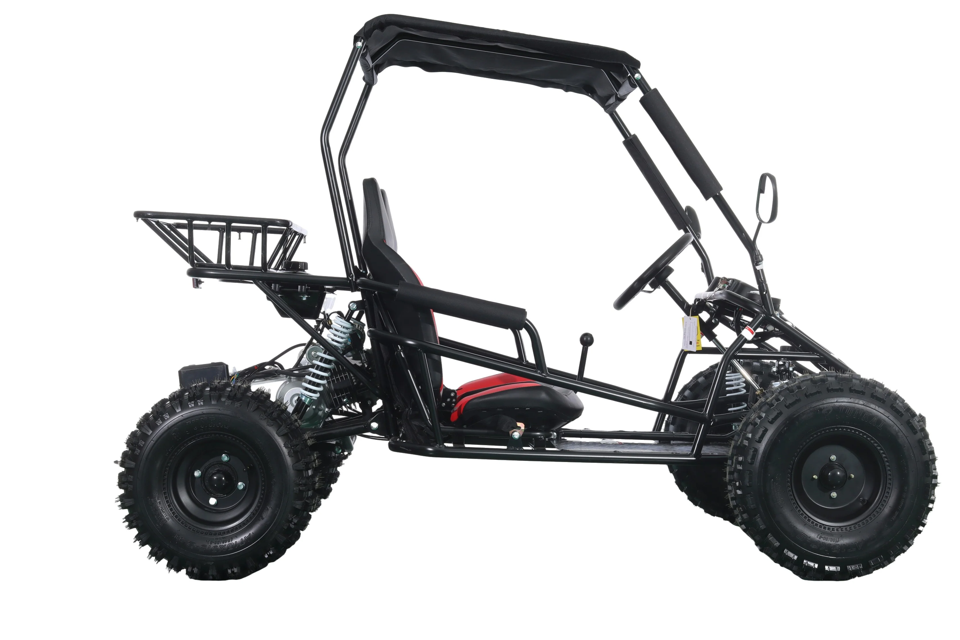 Free Shipping! X-PRO Rover 150 Go Kart with 3-Speed Semi-Automatic Transmission w/Reverse, LED Headlights, Big 19in/18in Wheels! - Image 12