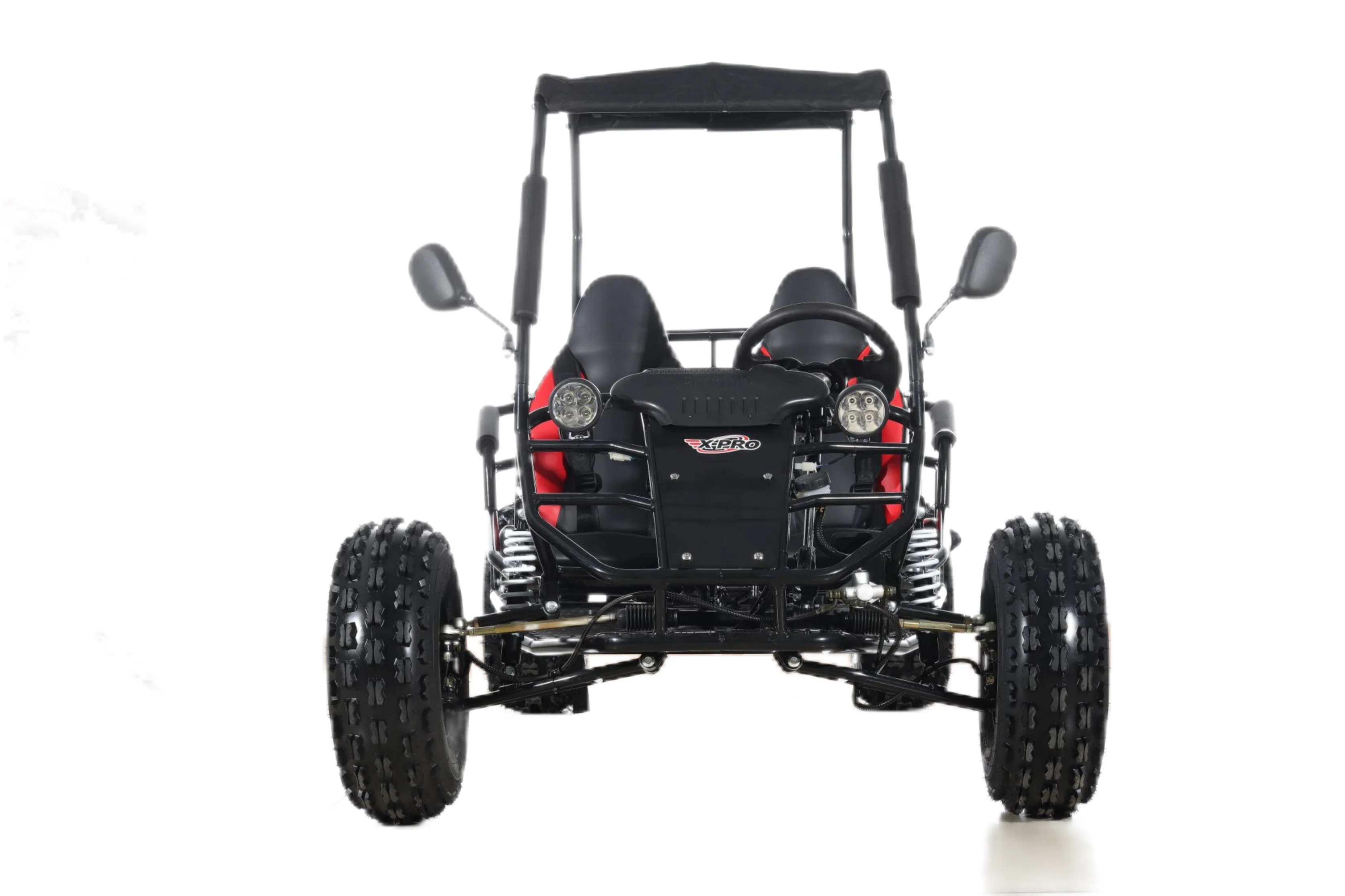 Free Shipping! X-PRO Rover 150 Go Kart with 3-Speed Semi-Automatic Transmission w/Reverse, LED Headlights, Big 19in/18in Wheels! - Image 17