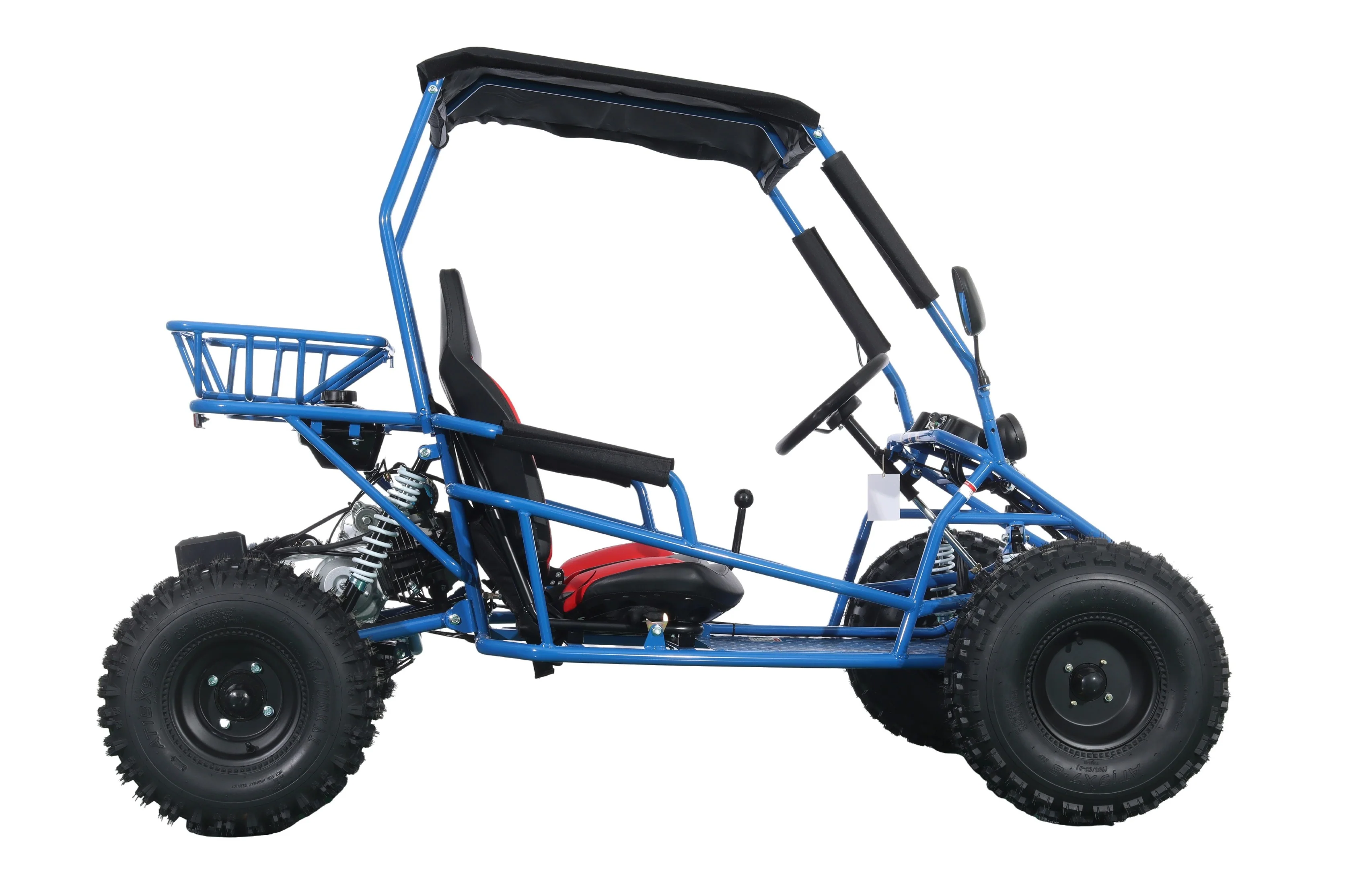 Free Shipping! X-PRO Rover 150 Go Kart with 3-Speed Semi-Automatic Transmission w/Reverse, LED Headlights, Big 19in/18in Wheels! - Image 28