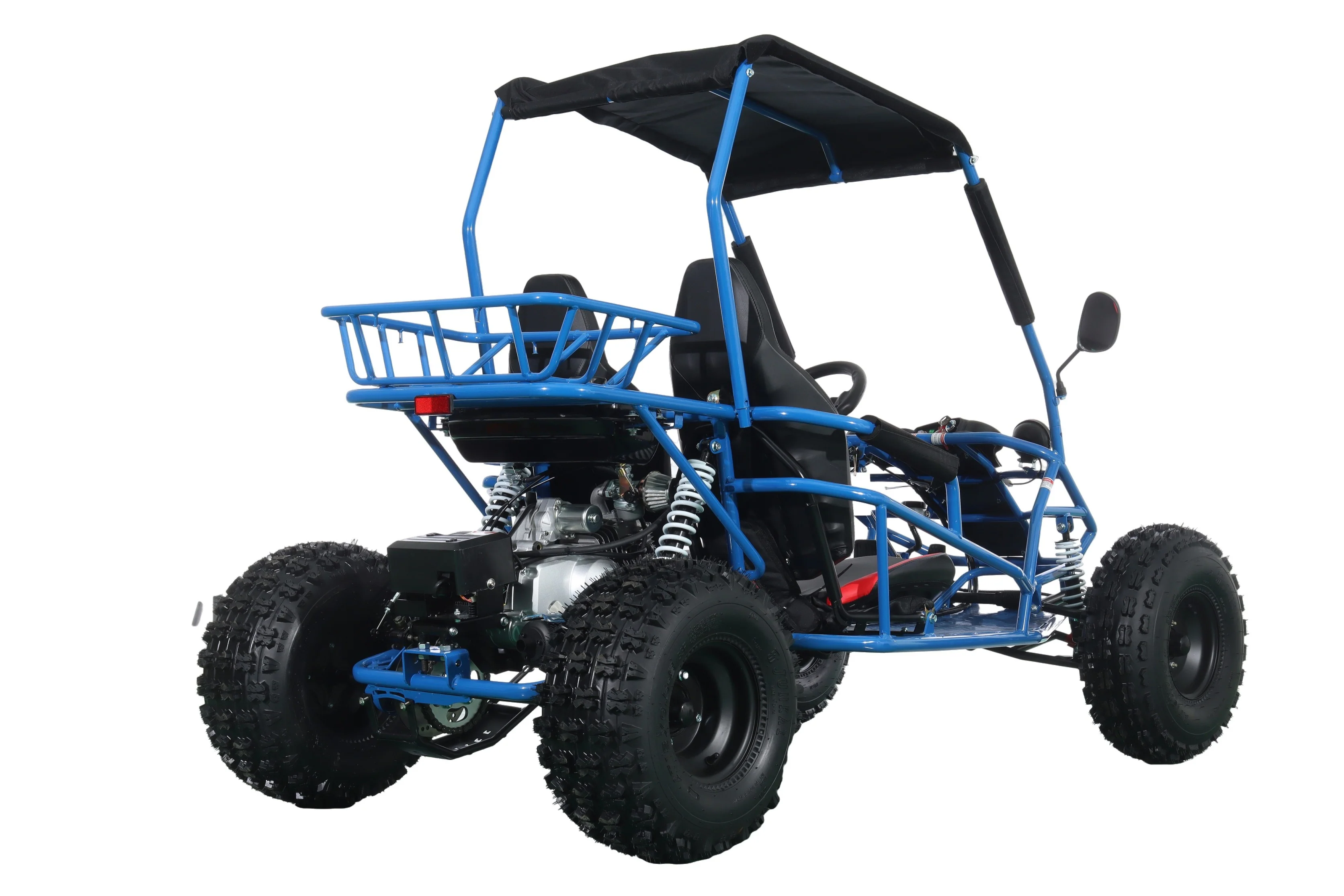 Free Shipping! X-PRO Rover 150 Go Kart with 3-Speed Semi-Automatic Transmission w/Reverse, LED Headlights, Big 19in/18in Wheels! - Image 29
