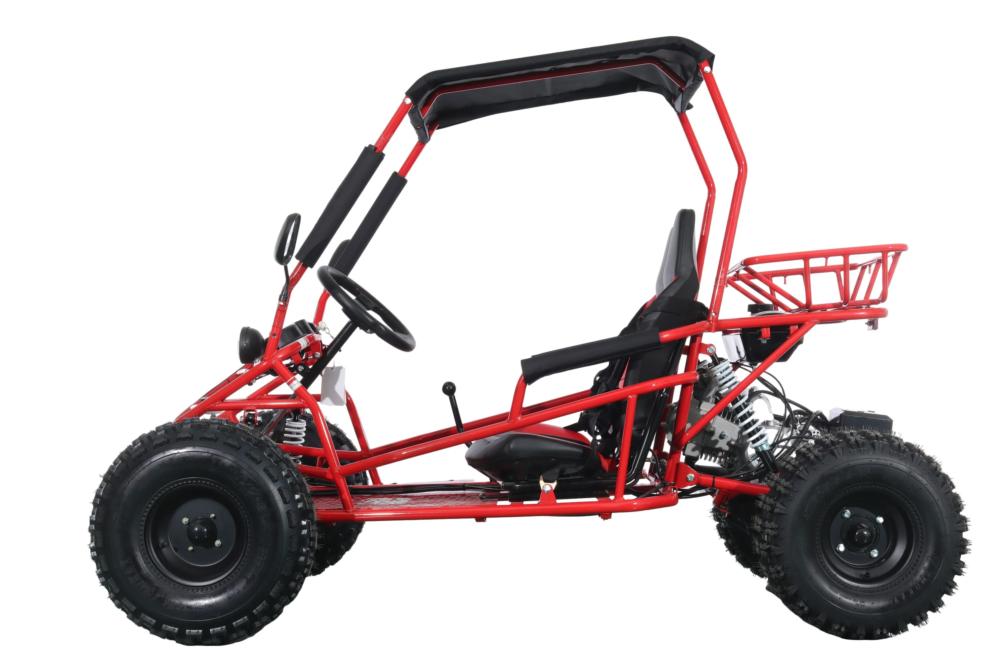 Free Shipping! X-PRO Rover 150 Go Kart with 3-Speed Semi-Automatic Transmission w/Reverse, LED Headlights, Big 19in/18in Wheels! - Image 8
