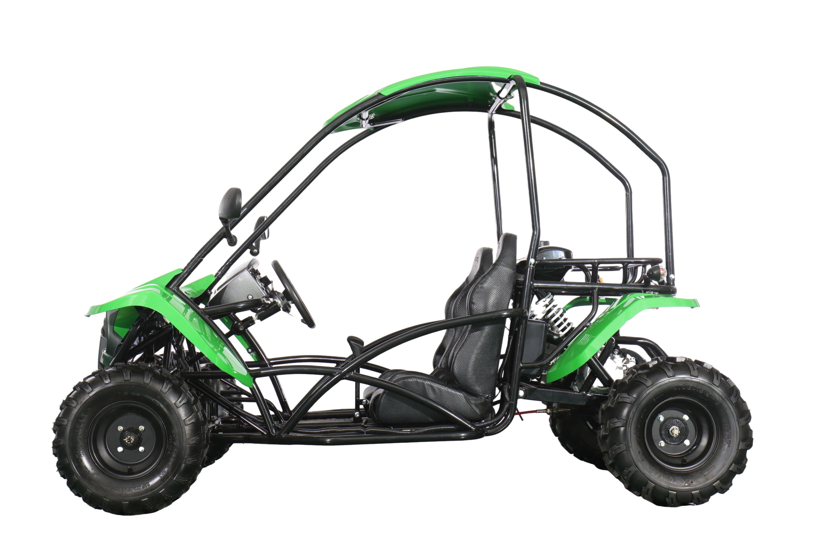X-PRO Talon 125cc Go Kart with 3-Speed Semi-Automatic Transmission w/Reverse, LED Headlights, Big 18" Wheels! Hardtop Roof! - Image 33