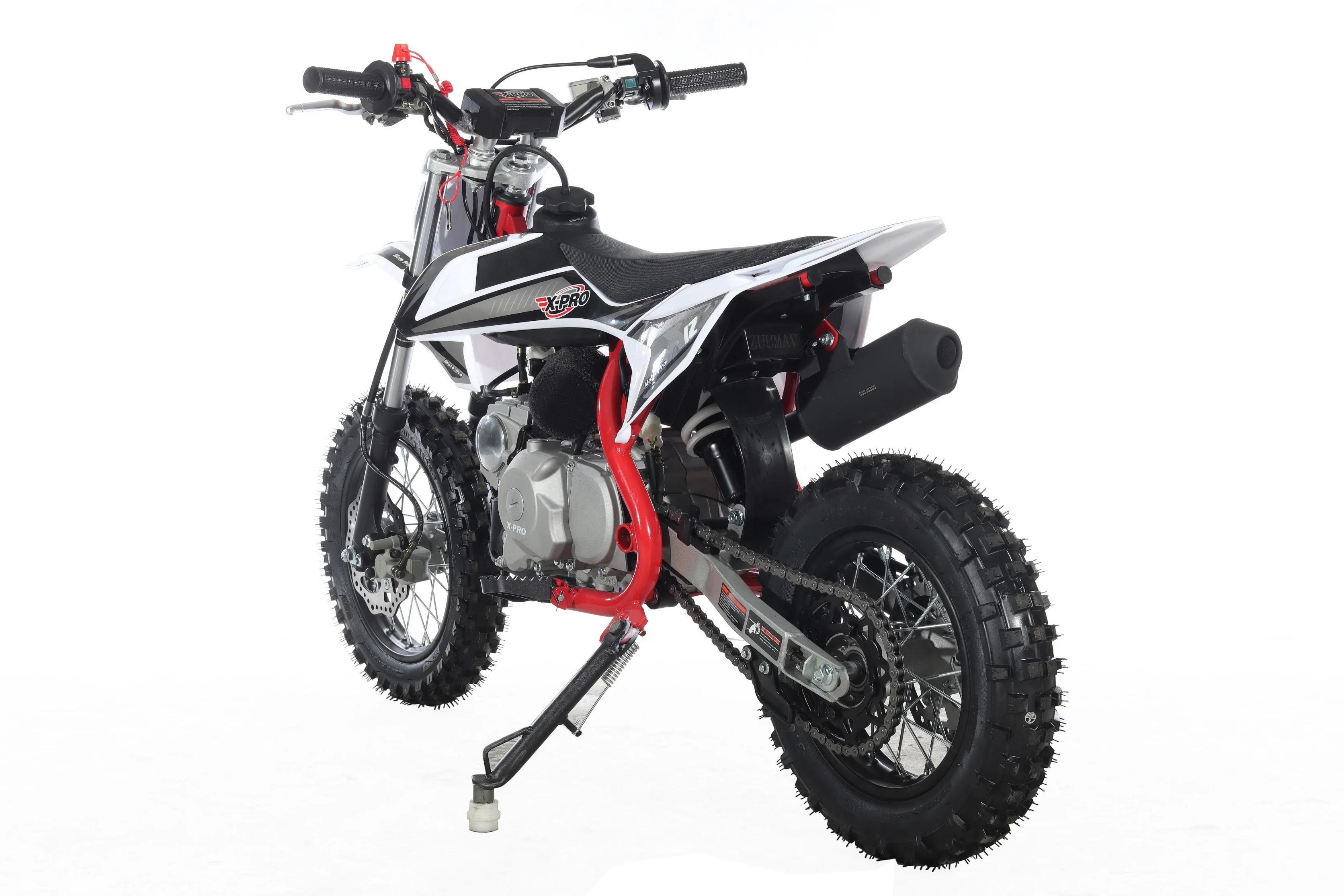 Free Shipping! X-PRO X12 110cc Dirt Bike with Automatic Transmission, Electric Start, 12in/10in Wheels! - Image 7
