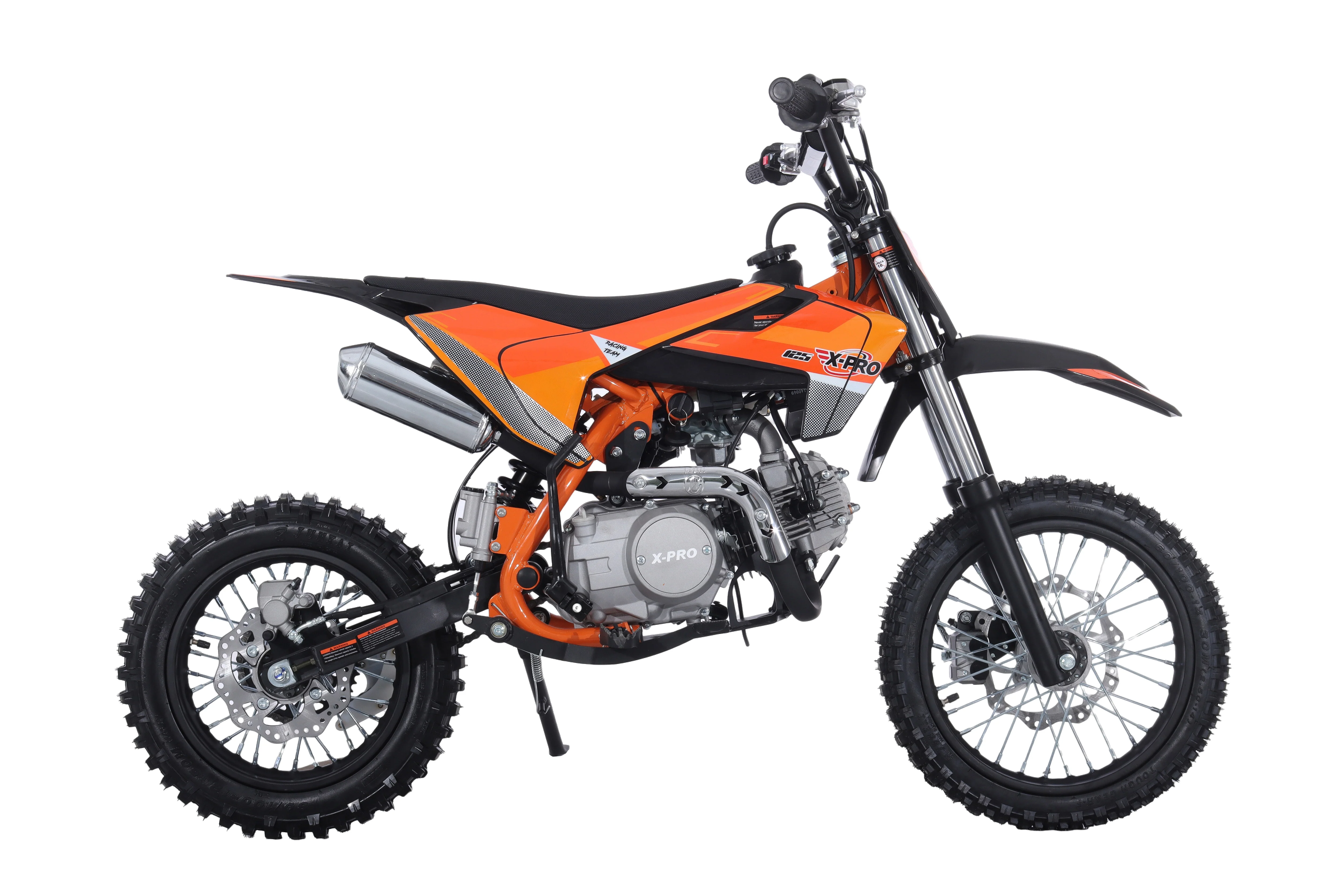 Free Shipping! X-PRO X26 125cc Dirt Bike with 4-Speed Manual Transmission, Kick Start, Big 14in/12in Tires! Zongshen Brand Engine! - Image 15