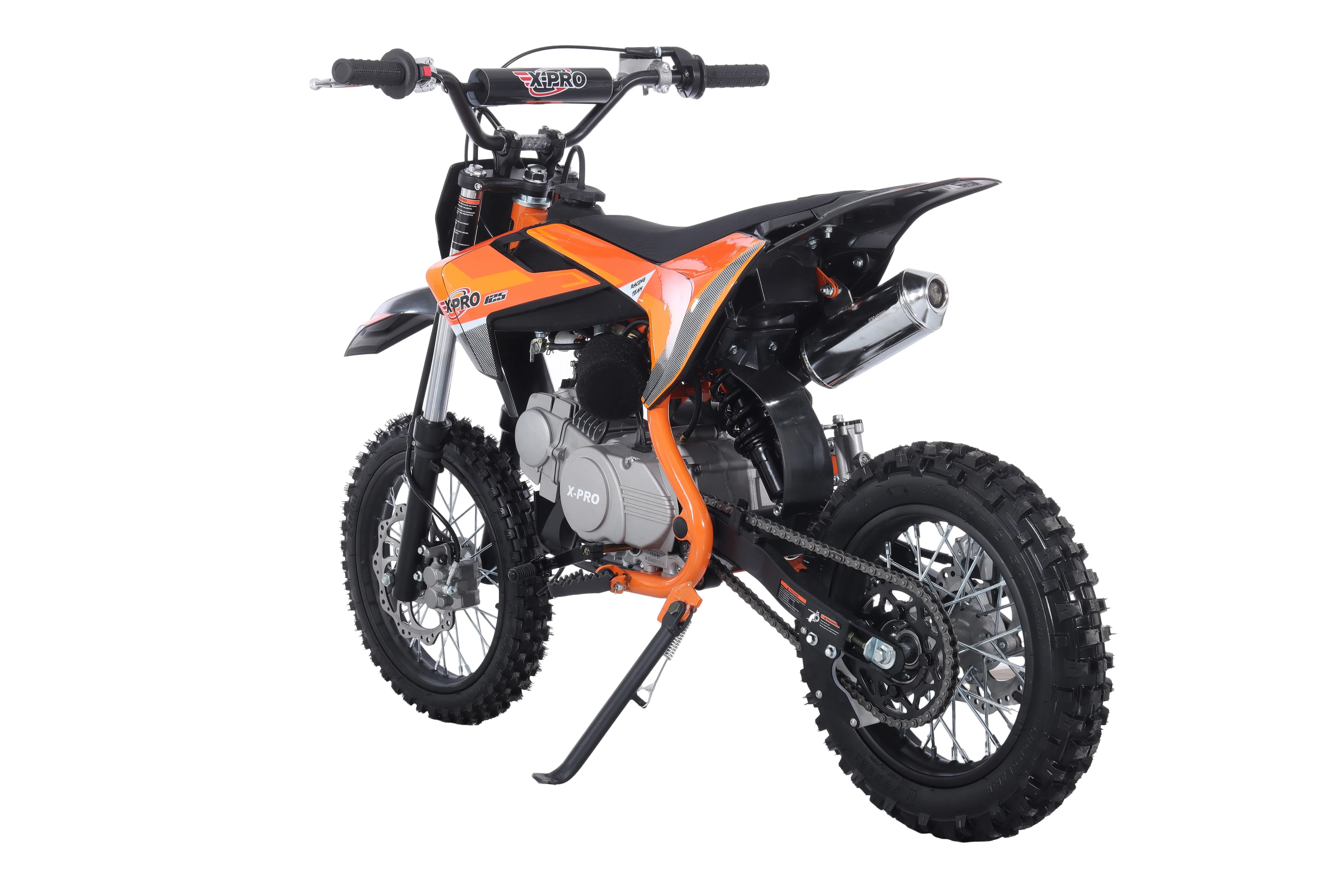 Free Shipping! X-PRO X26 125cc Dirt Bike with 4-Speed Manual Transmission, Kick Start, Big 14in/12in Tires! Zongshen Brand Engine! - Image 19
