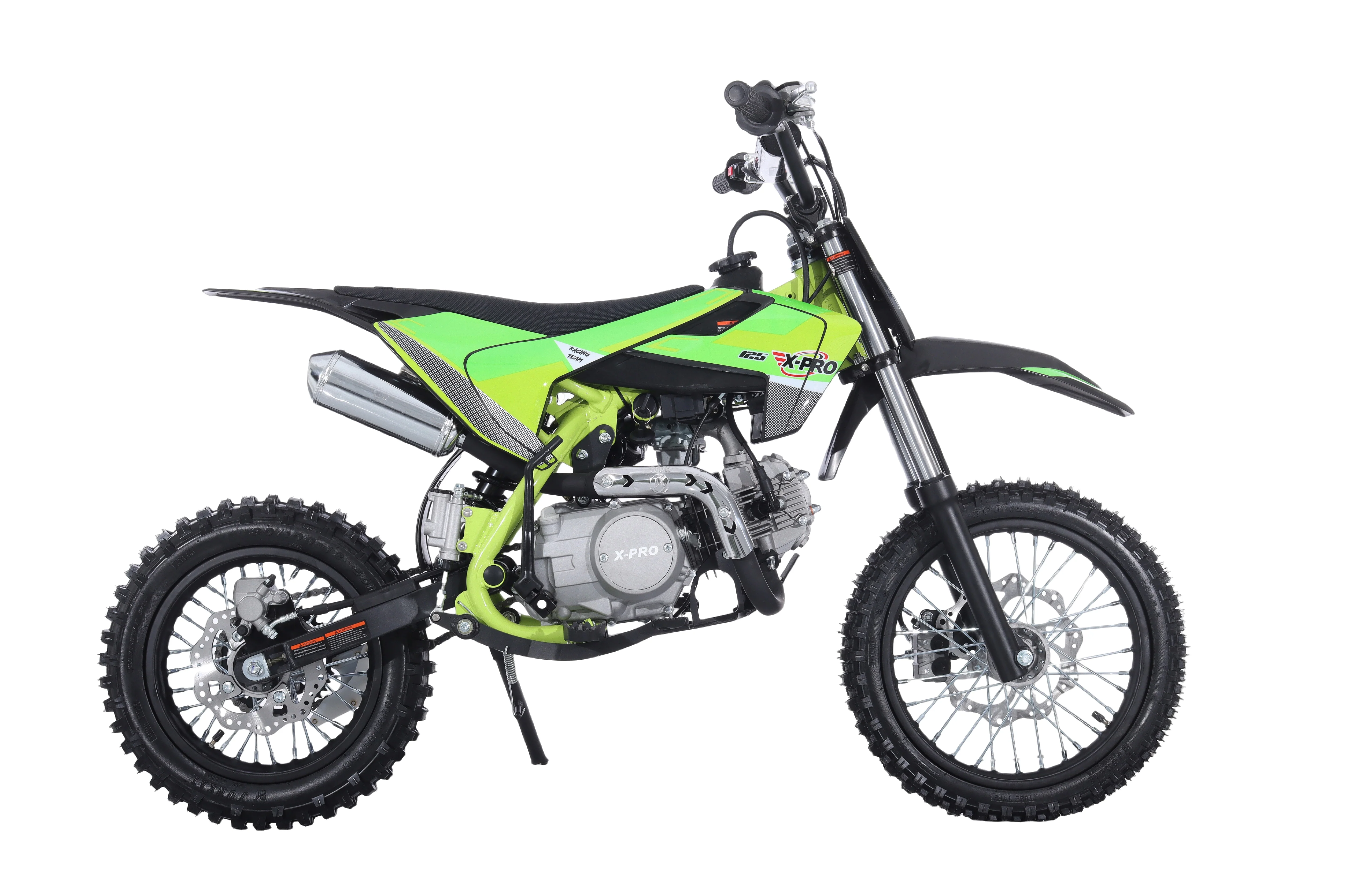 Free Shipping! X-PRO X26 125cc Dirt Bike with 4-Speed Manual Transmission, Kick Start, Big 14in/12in Tires! Zongshen Brand Engine! - Image 22