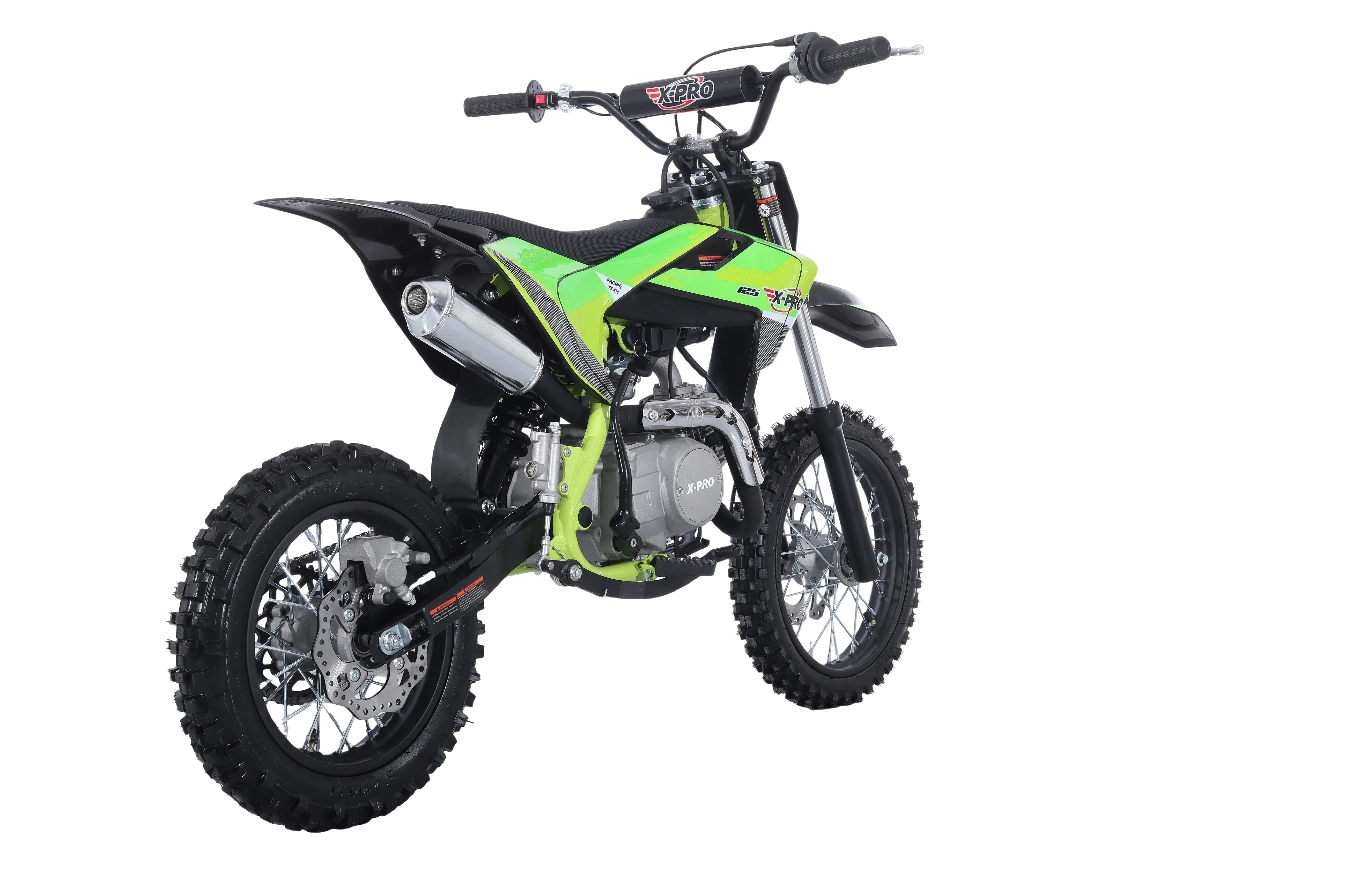 Free Shipping! X-PRO X26 125cc Dirt Bike with 4-Speed Manual Transmission, Kick Start, Big 14in/12in Tires! Zongshen Brand Engine! - Image 23