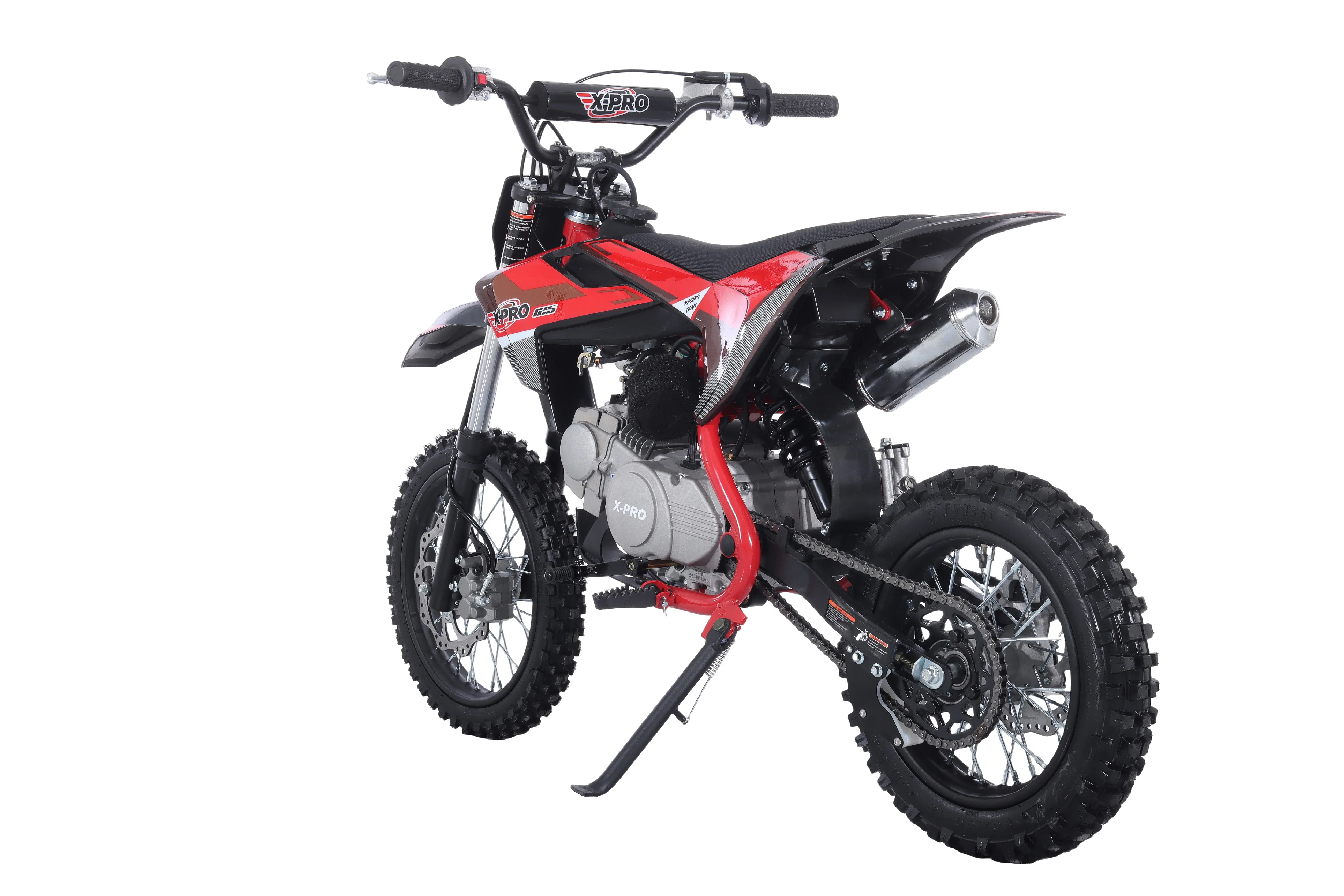 Free Shipping! X-PRO X26 125cc Dirt Bike with 4-Speed Manual Transmission, Kick Start, Big 14in/12in Tires! Zongshen Brand Engine! - Image 33