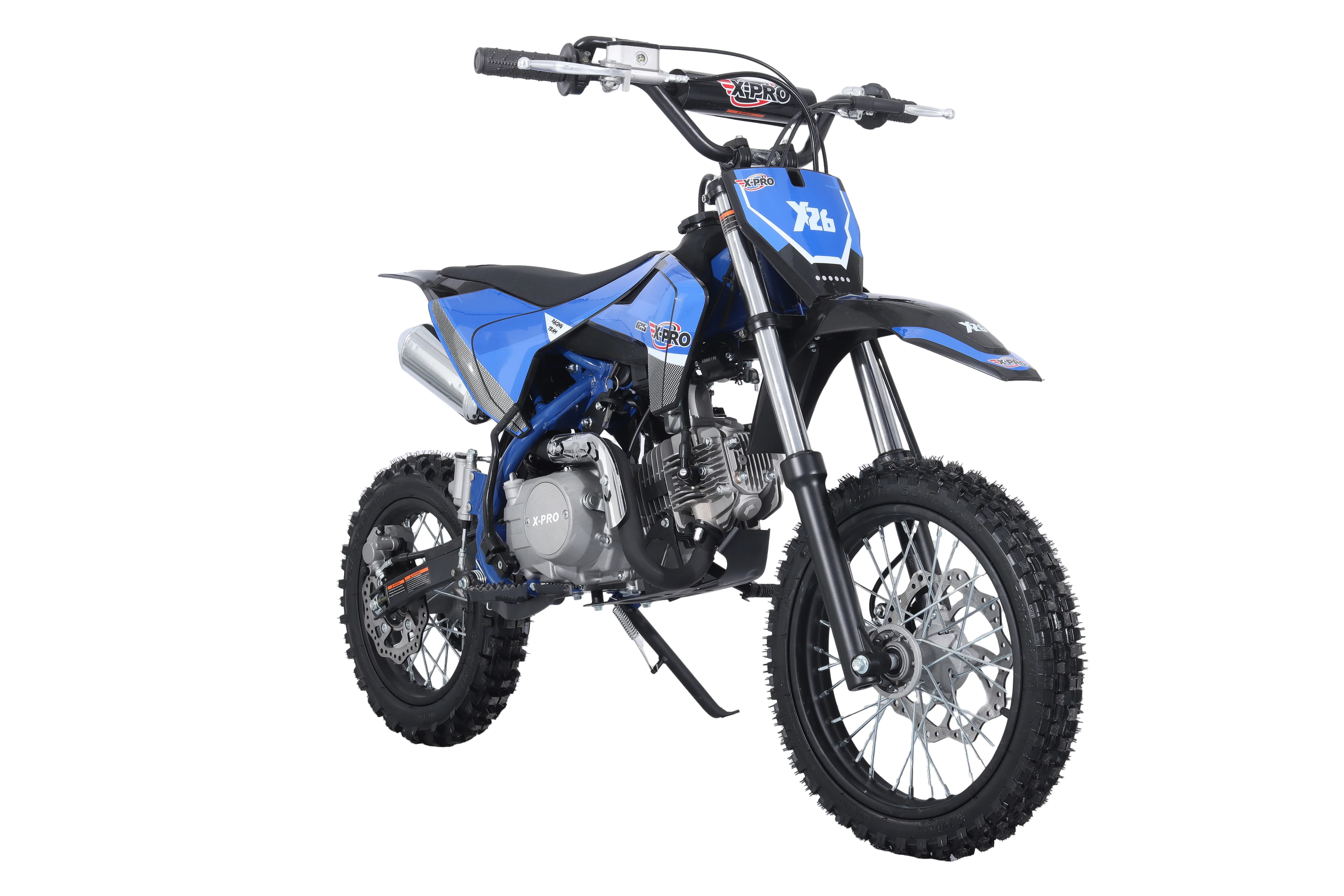 Free Shipping! X-PRO X26 125cc Dirt Bike with 4-Speed Manual Transmission, Kick Start, Big 14in/12in Tires! Zongshen Brand Engine! - Image 35