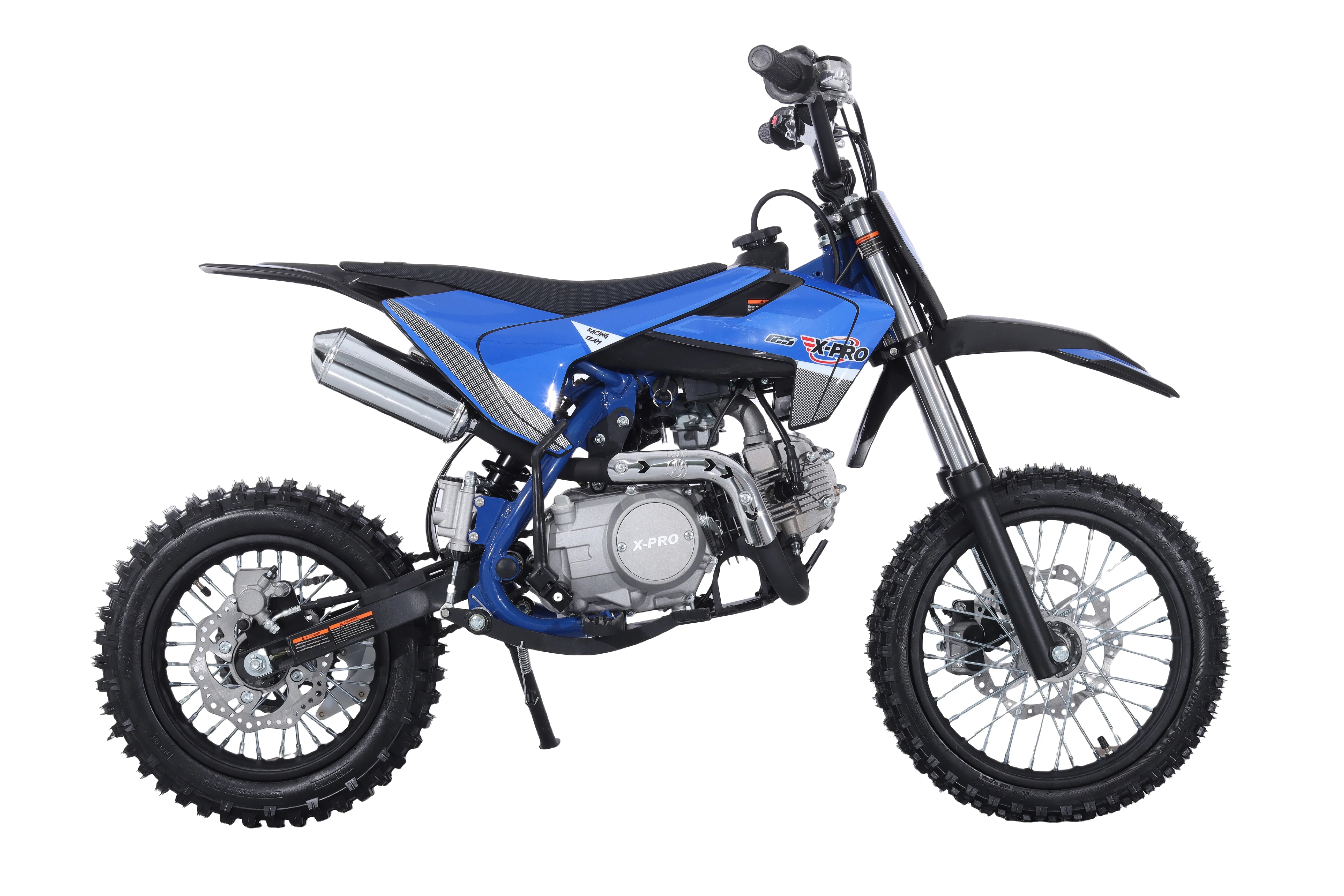 Free Shipping! X-PRO X26 125cc Dirt Bike with 4-Speed Manual Transmission, Kick Start, Big 14in/12in Tires! Zongshen Brand Engine! - Image 36
